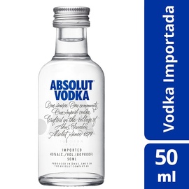Mini Absolut Vodka Original Sueca 50ml