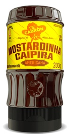 Mostardinha Caipira Americana De Cabrón 200g