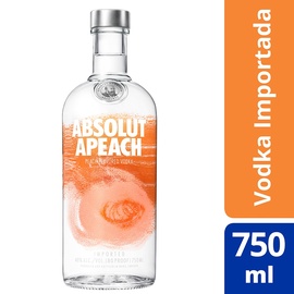 Vodka Absolut Apeach 750ml