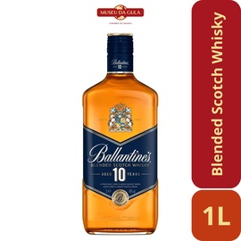 Ballantine’s Whiskey Escocês 10 anos 1 Litro
