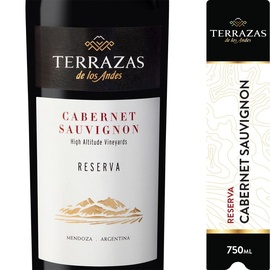 Terrazas Reserva Cabernet Sauvignon 750ml.