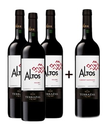 Kit Vinho Terrazas Altos Malbec