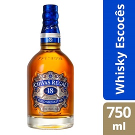 Chivas Regal Whisky 18 anos Escocês 750ml