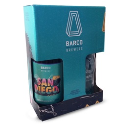 Kit Cerveja Barco San Diego 600ml + Copo