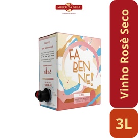 Vinho Rosé Fabenne! 3 Litros