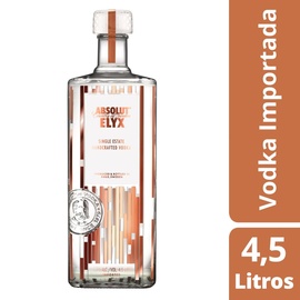 Absolut Elyx Vodka Sueca 4,5 Litros
