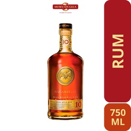 Rum Bacardi Gran Reserva10 Anos 750 ML