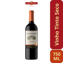 Vinho Tinto Concha y Toro Reservado Carmenere 750 ML
