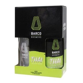 Kit Cerveja Barco Thai 600ml + Copo