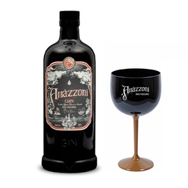 Kit Gin Amazzoni Rio Negro 750ml + Taça Acrílica