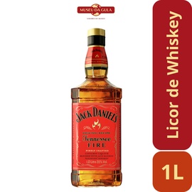 Licor de Whiskey com Canela Jack Daniel's Fire 1 Litro