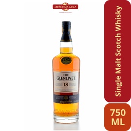 The Glenlivet Whiskey Single Malt Escocês 18 anos 750 ML