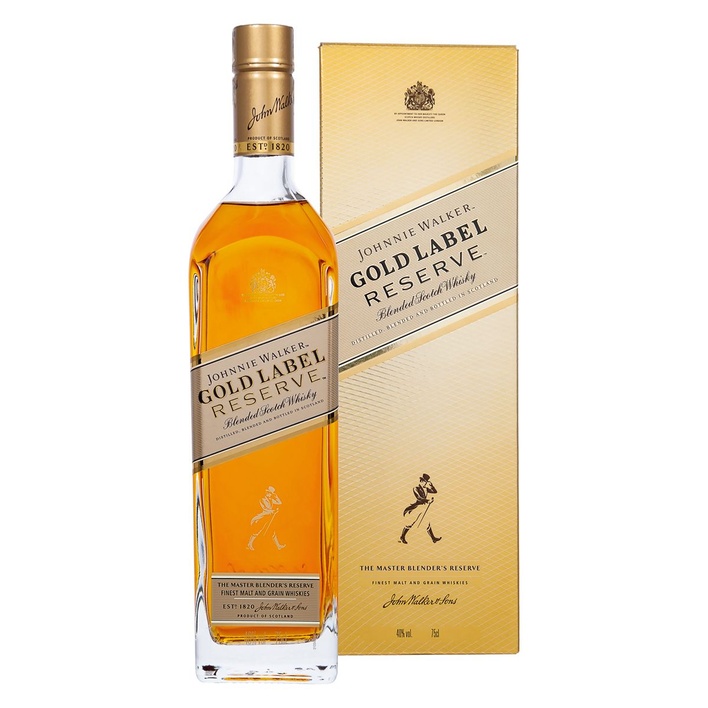 Whisk Johnnie Walker Gold Label Reserve 750ml Museu da Gula