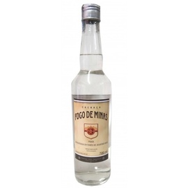 Cachaça Fogo De Minas Prata 700ml