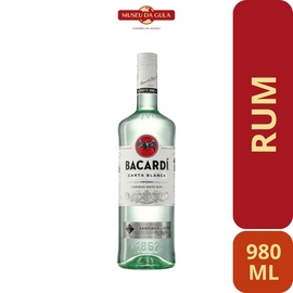 Rum Bacardi Carta Blanca 980 ML